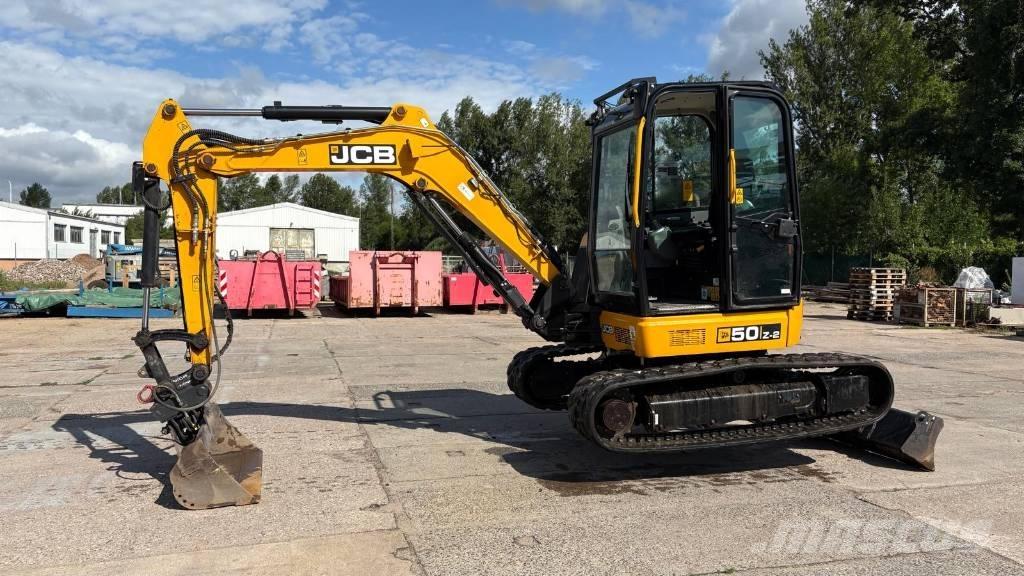 JCB 50 Z حفارات صغيرة أقل من 7 طن (حفارات صغيرة)