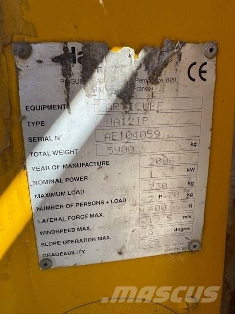 Haulotte HA 12 IP رافعات سلة مفصلية