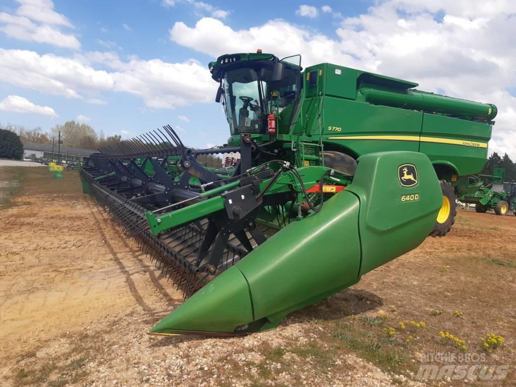 John Deere 640 D رؤوس الحصادات الدراسات