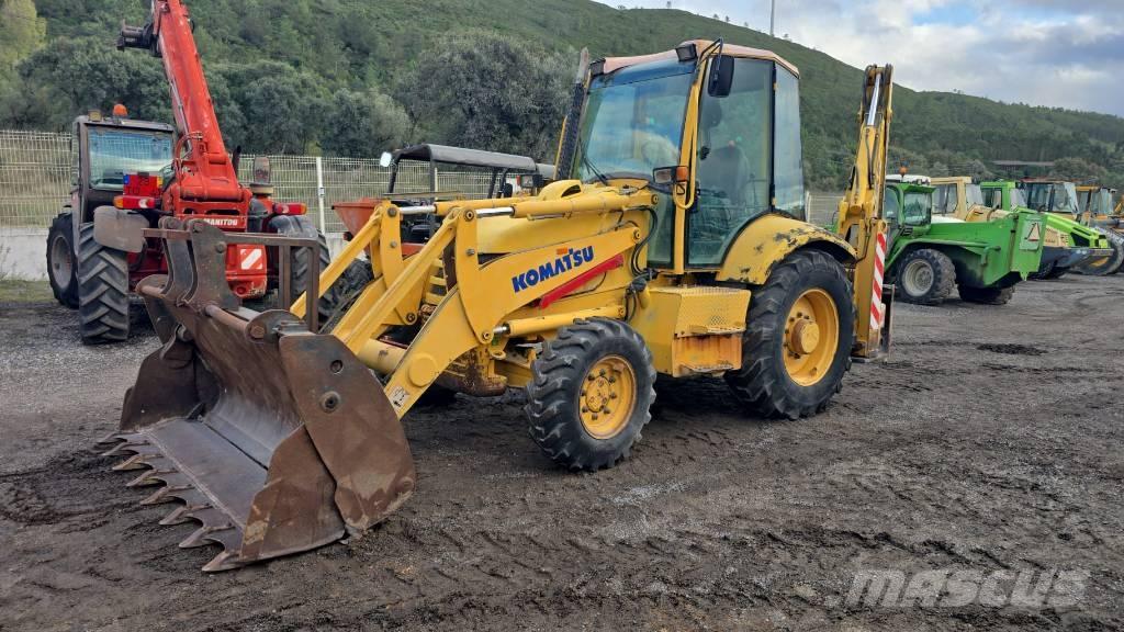Komatsu WB 93 R-2 لوادر ذات جرافات عكسية