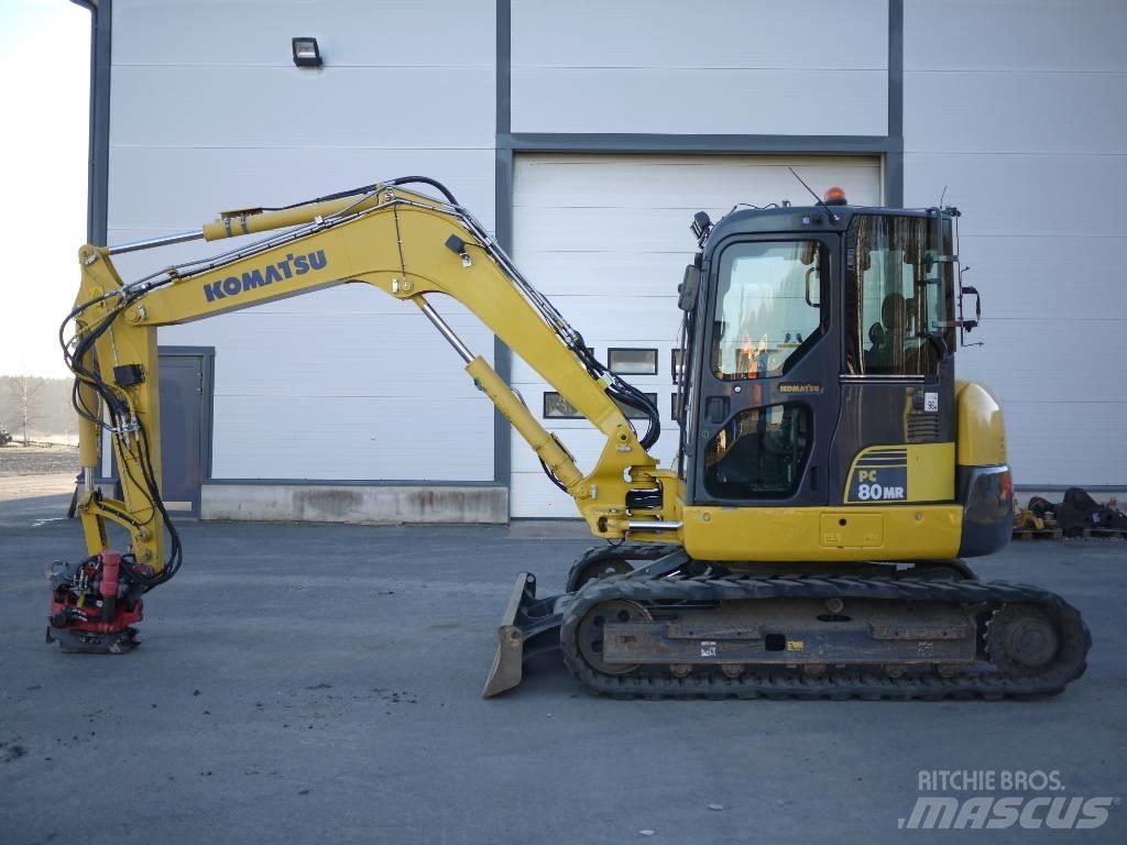 Komatsu PC 80 MR-3 حفارات وسط 7 طن - 12 طن