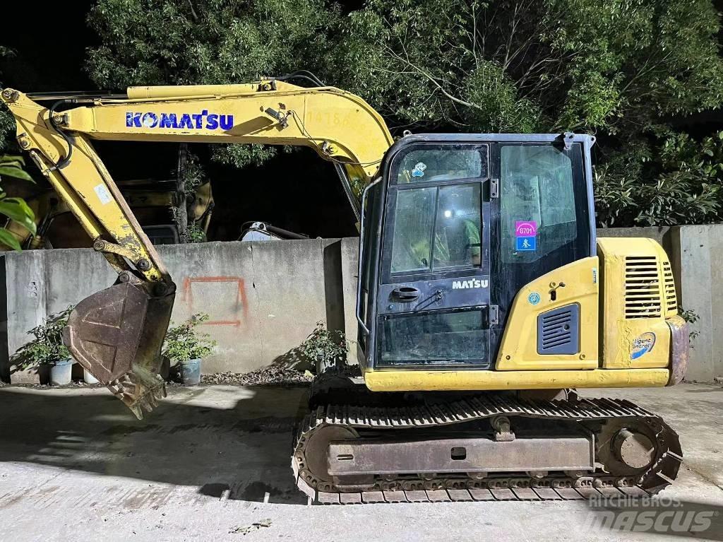 Komatsu PC 70-8 حفارات زحافة