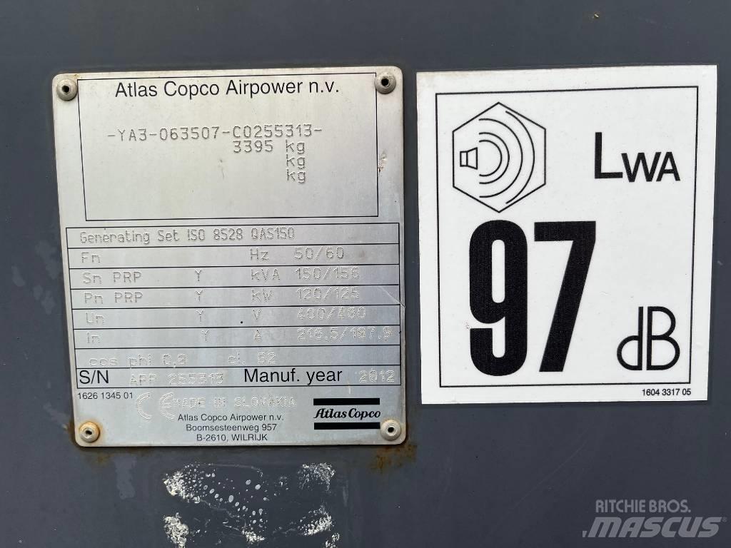 Atlas Copco QAS 150 مولدات ديزل
