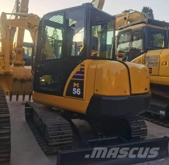 Komatsu PC 56 حفارات زحافة