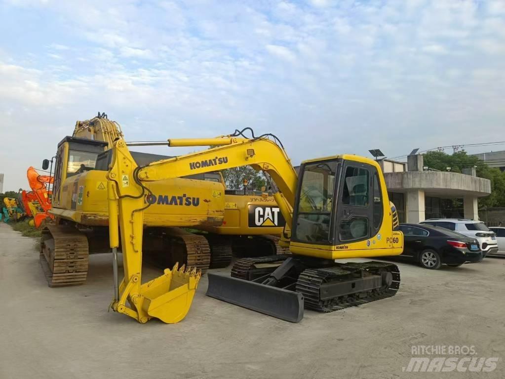 Komatsu pc60 حفارات صغيرة أقل من 7 طن (حفارات صغيرة)