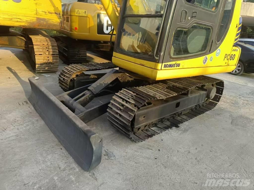 Komatsu pc60 حفارات صغيرة أقل من 7 طن (حفارات صغيرة)