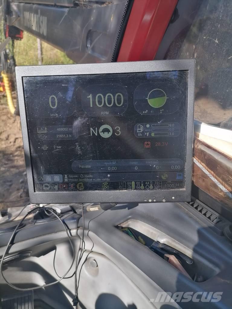Komatsu 901 حصادات