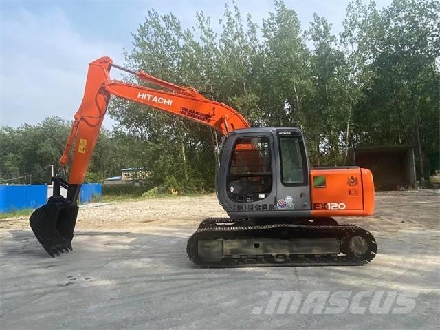 Hitachi EX120 حفارات زحافة