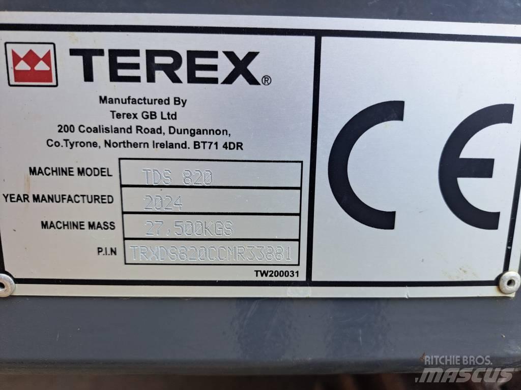 Terex Ecotec TDS 820 آلات تمزيق المخلفات