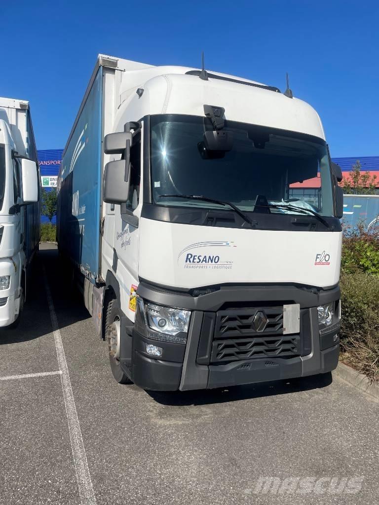 Renault T440 شاحنات بغطاء جانبي