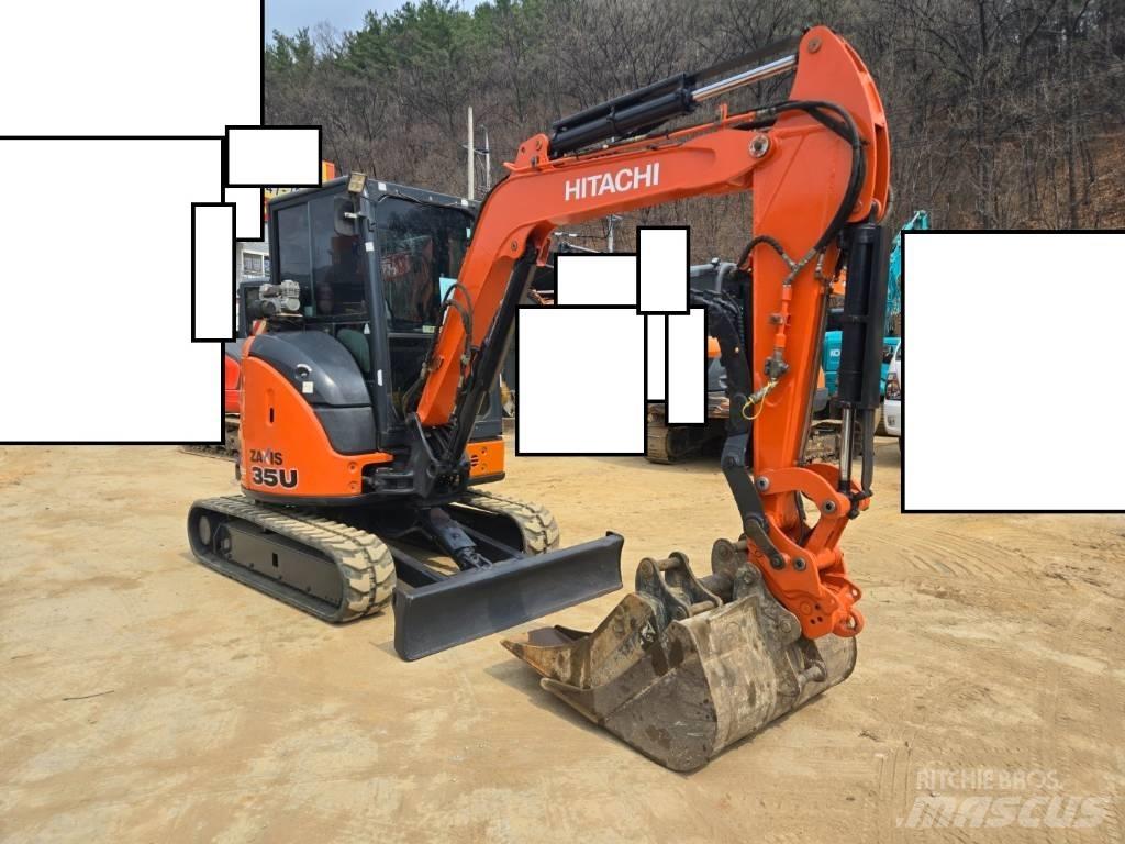 Hitachi ZX 35 حفارات صغيرة أقل من 7 طن (حفارات صغيرة)