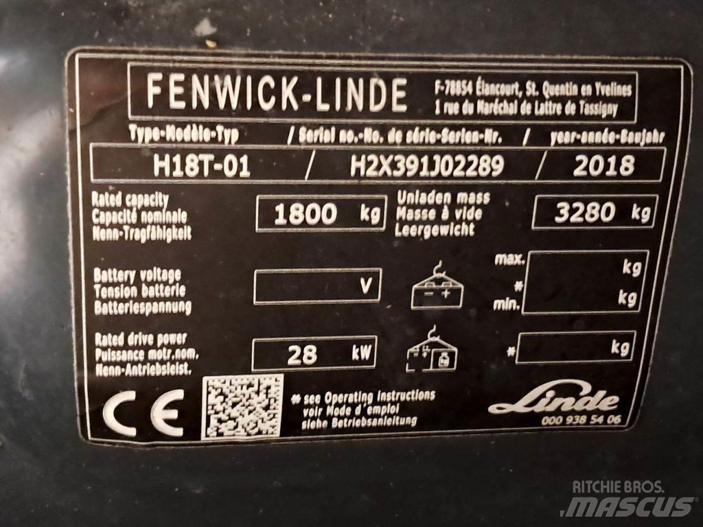 Linde H18T-01 شاحنات LPG
