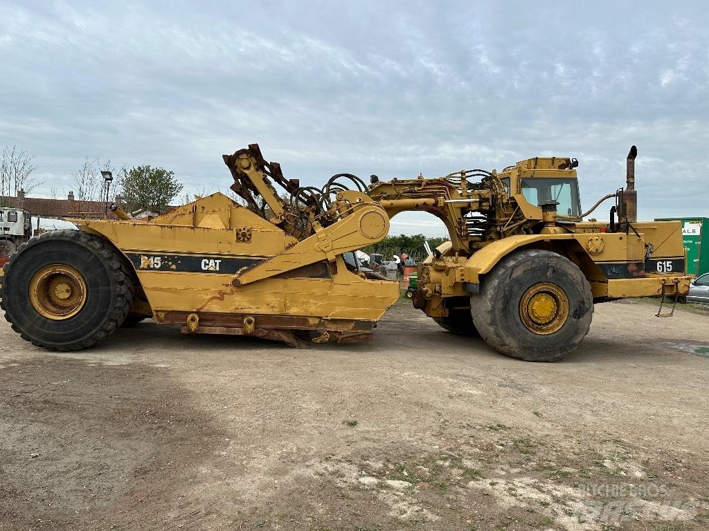CAT 615 كاشطات