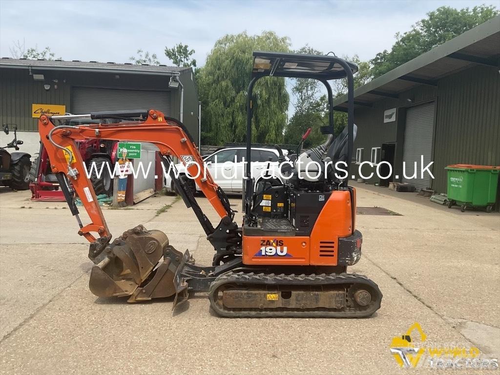 Hitachi Zaxis 19 U حفارات صغيرة أقل من 7 طن (حفارات صغيرة)