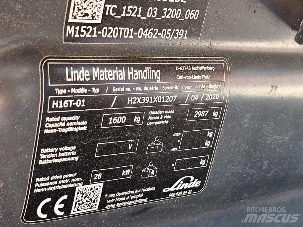 Linde H16T-01 شاحنات LPG