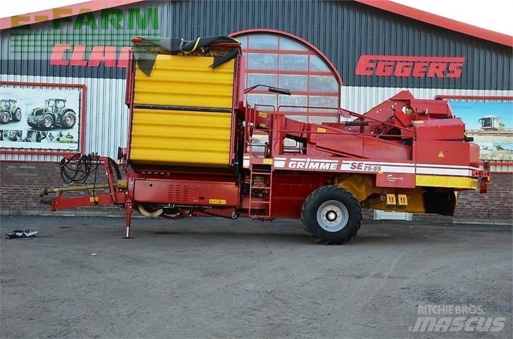 Grimme se 75-55 sb حفارات وحصادات البطاطس