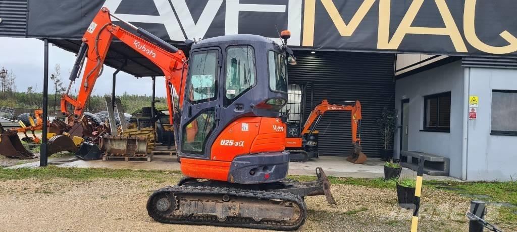 Kubota U 25-3 حفارات صغيرة أقل من 7 طن (حفارات صغيرة)