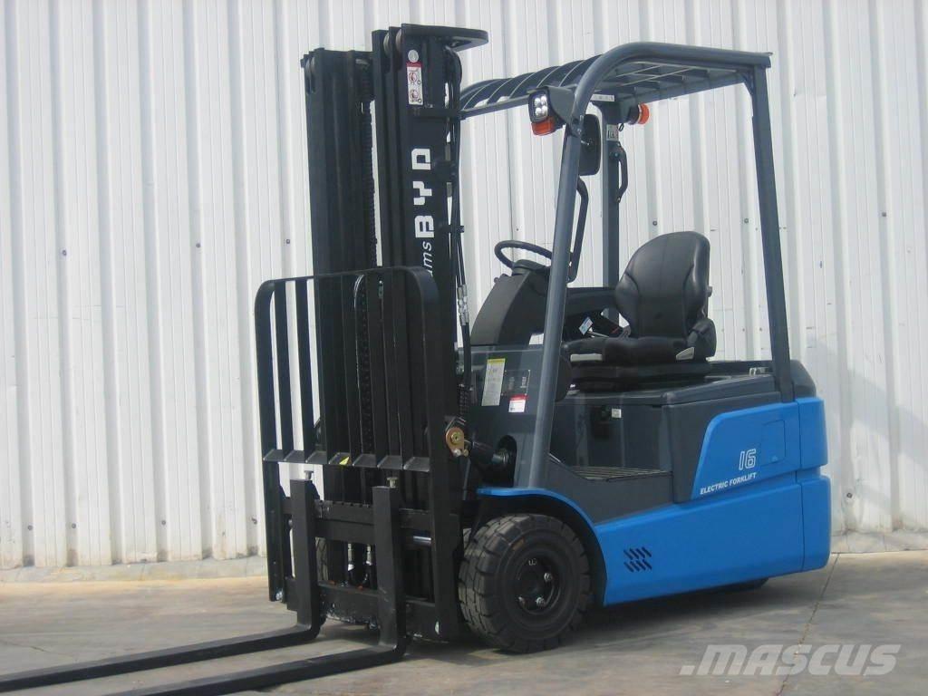 BYD ECB16C شاحنات ذات رافعات شوكية تعمل بالكهرباء