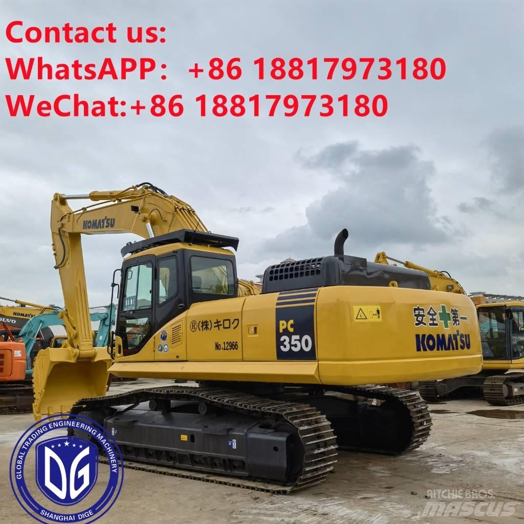Komatsu PC 350-7 حفارات زحافة