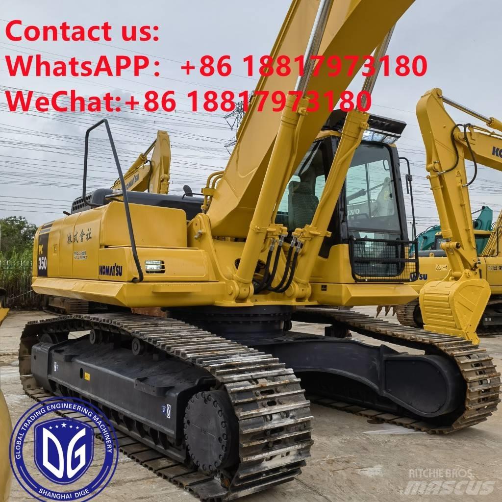 Komatsu PC 350-7 حفارات زحافة