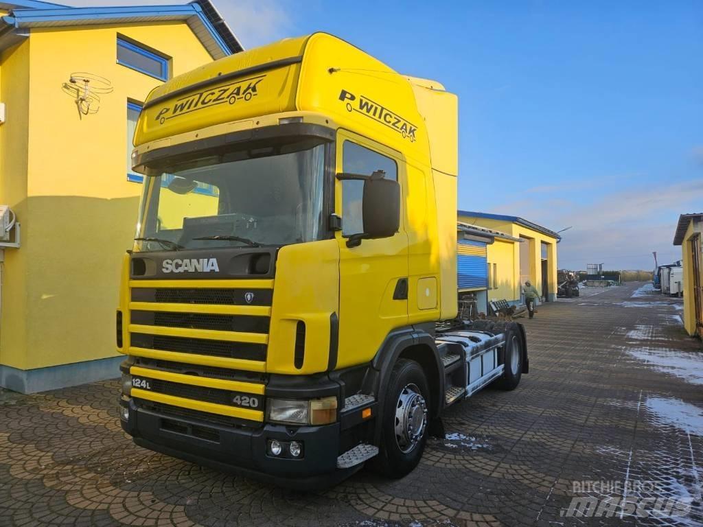 Scania 124 L 420 وحدات الجر
