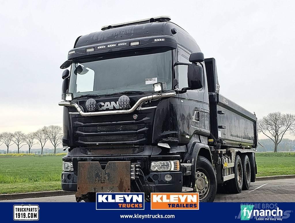 Scania R580 8X4 شاحنات قلابة