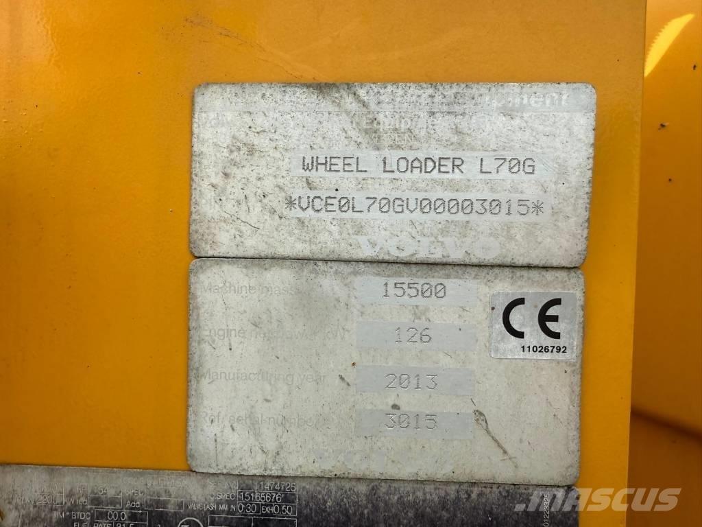 Volvo L 70 G لوادر بعجل