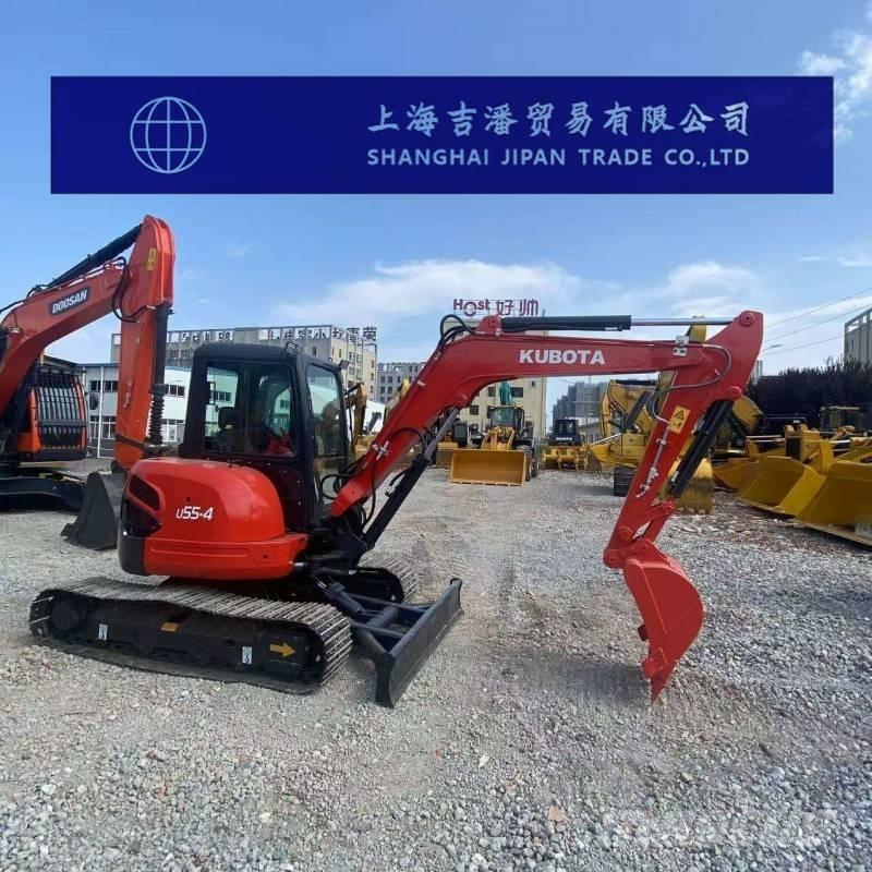 Kubota U 55-4 حفارات صغيرة أقل من 7 طن (حفارات صغيرة)