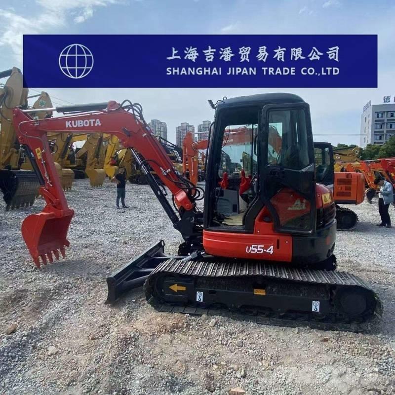 Kubota U 55-4 حفارات صغيرة أقل من 7 طن (حفارات صغيرة)