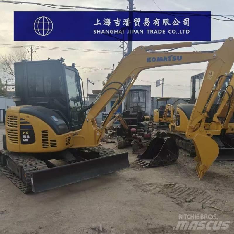 Komatsu PC 55 MR حفارات صغيرة أقل من 7 طن (حفارات صغيرة)