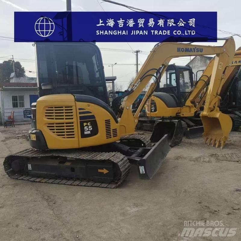 Komatsu PC 55 MR حفارات صغيرة أقل من 7 طن (حفارات صغيرة)