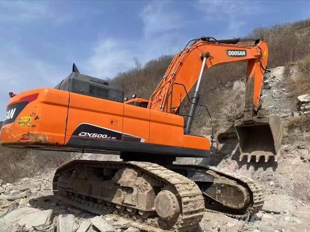 Doosan DX 500 LC حفارات زحافة
