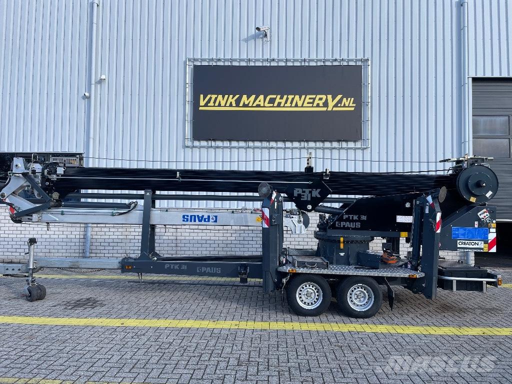 Paus PTK 31 رافعات صالحة لكل أنواع الطرق