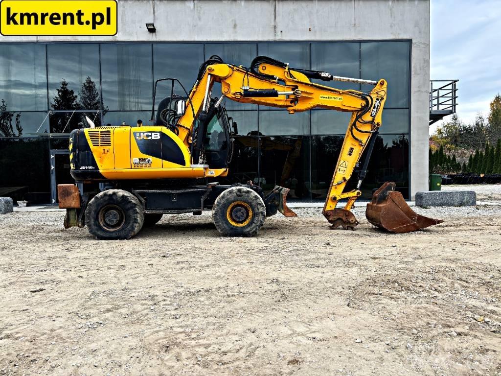 JCB JS 145 W حفارات بعجل