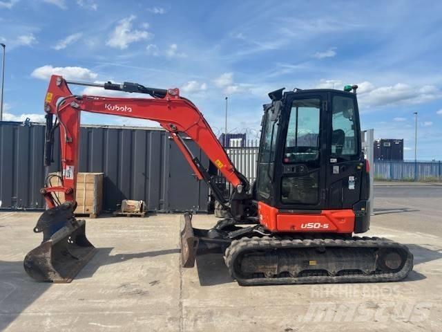 Kubota U 50-5 حفارات صغيرة أقل من 7 طن (حفارات صغيرة)