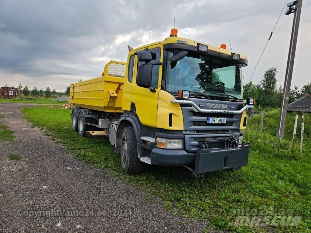 Scania P 380 شاحنات قلابة
