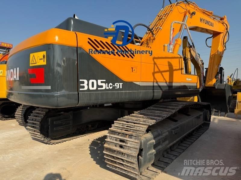 Hyundai R305 LC-9T حفارات زحافة
