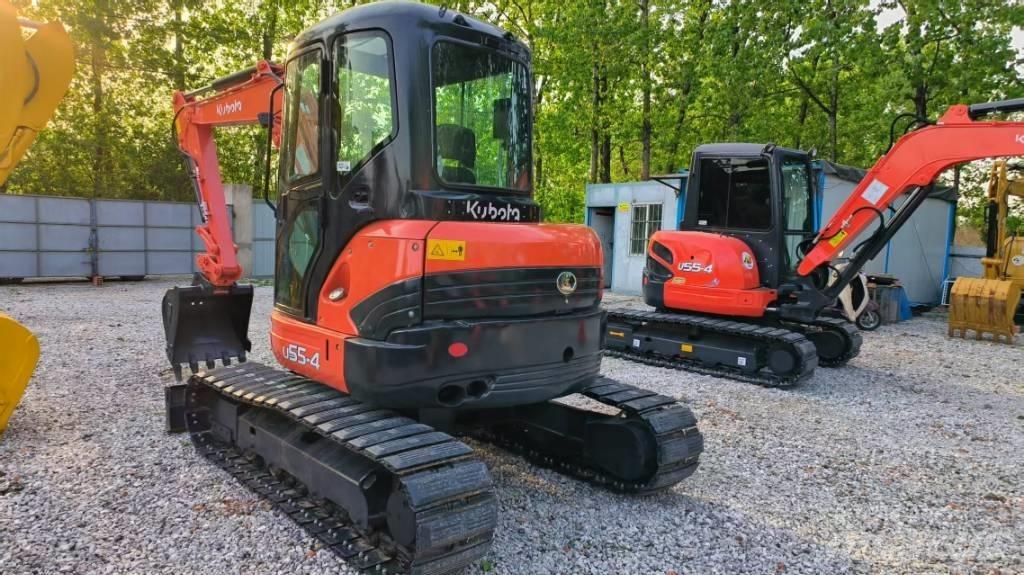 Kubota U 55-4 حفارات صغيرة أقل من 7 طن (حفارات صغيرة)