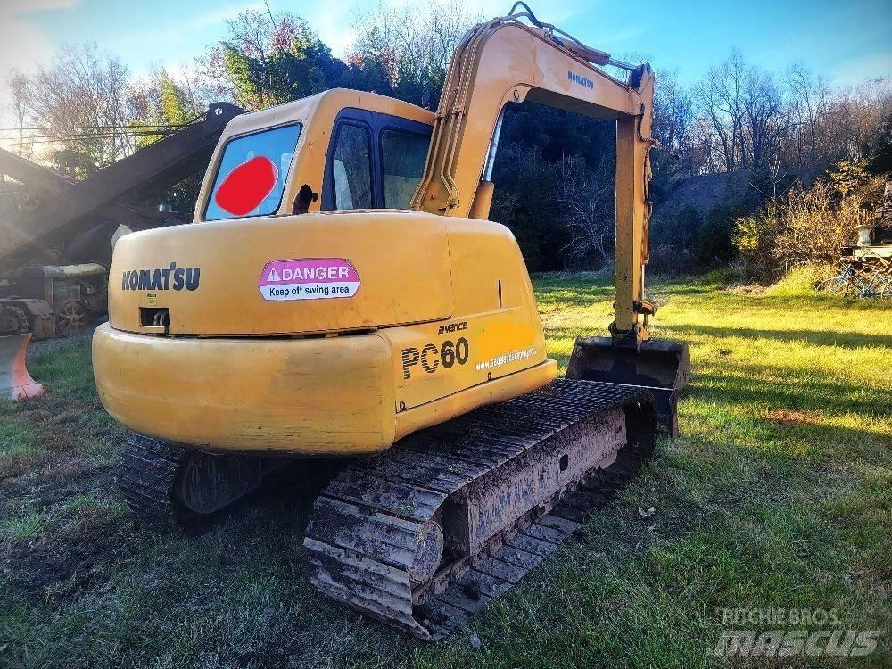 Komatsu PC 60-7E حفارات زحافة