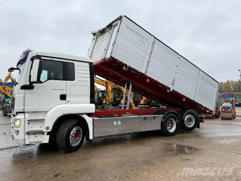 MAN TGS 26.480 شاحنات قلابة