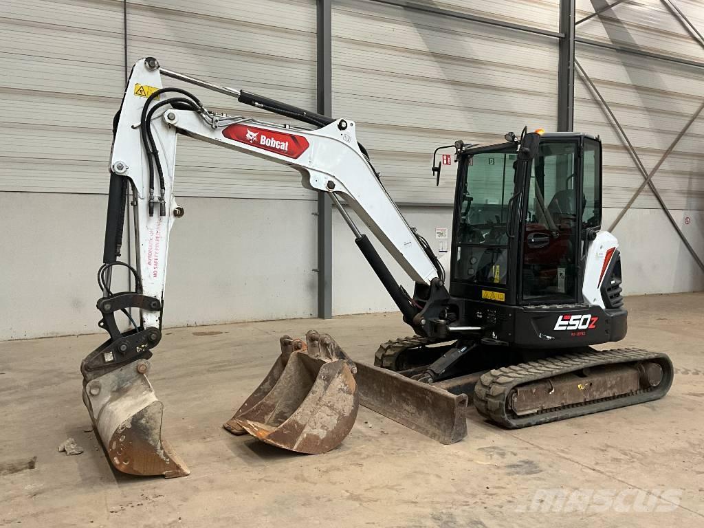 Bobcat E 50z حفارات صغيرة أقل من 7 طن (حفارات صغيرة)