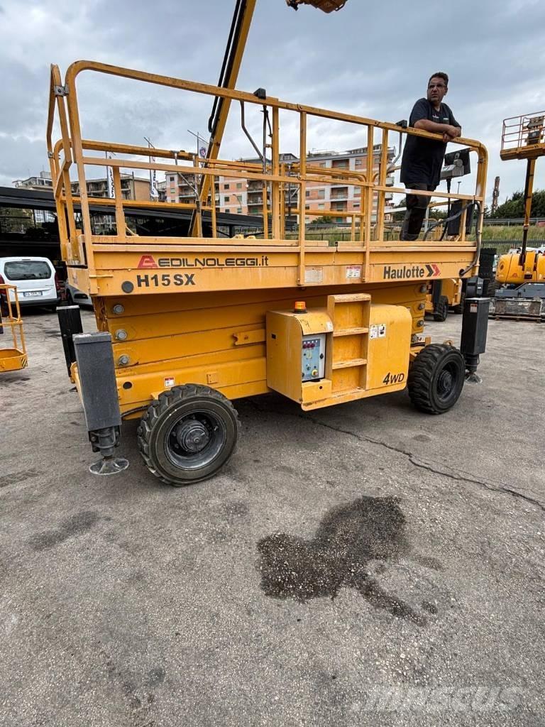 Haulotte H 15 SX رافعات مقصية الشكل