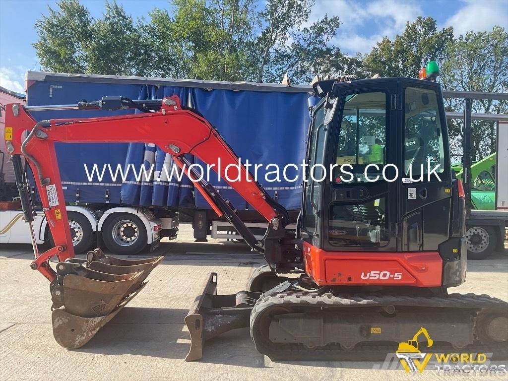 Kubota U 50-5 حفارات صغيرة أقل من 7 طن (حفارات صغيرة)