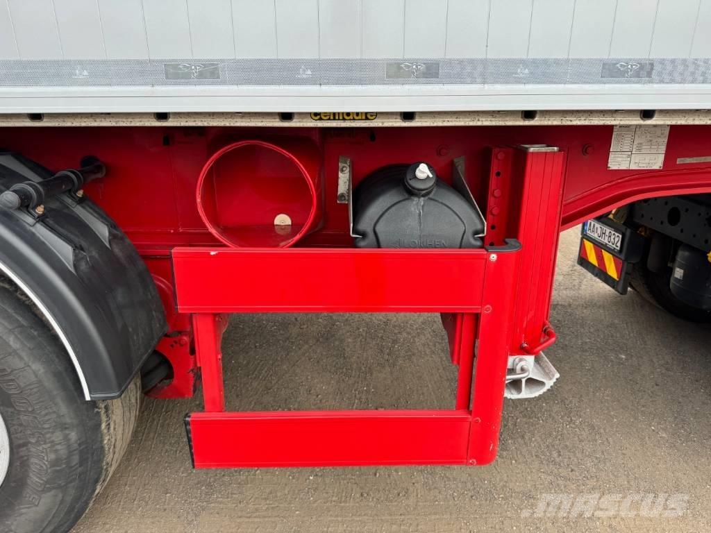 Benalu 45m3,  40.000km! نصف مقطورات قلابة