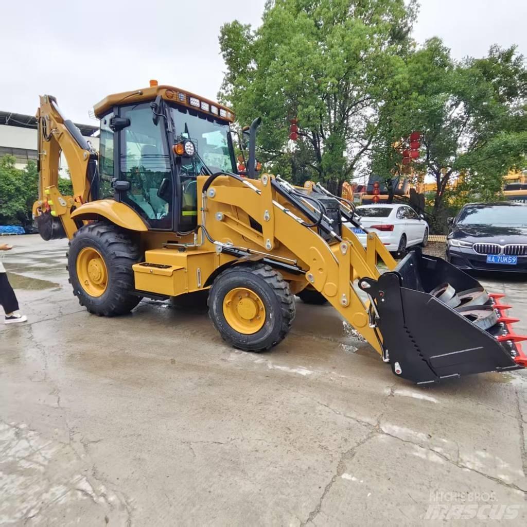 CAT 420 F لوادر ذات جرافات عكسية
