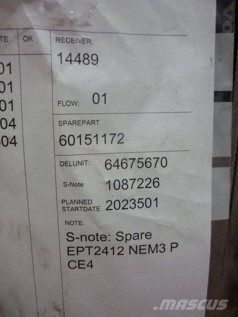 Volvo EPT 2412 علب تروس