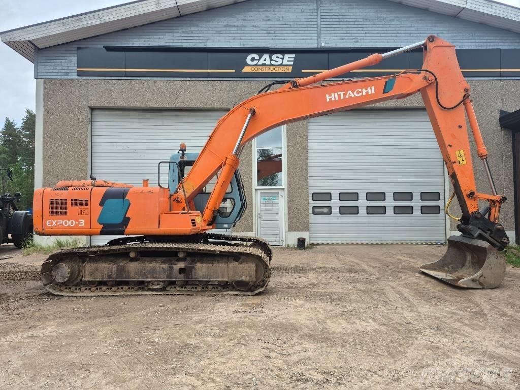 Hitachi EX 200-3 حفارات زحافة