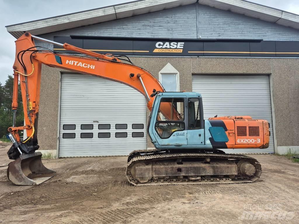 Hitachi EX 200-3 حفارات زحافة