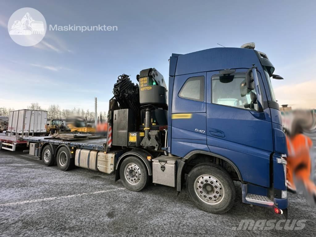 Volvo FH 540 شاحنات الرافعات