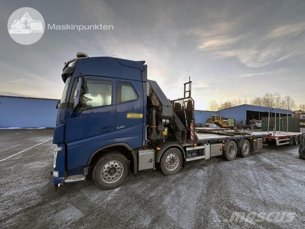 Volvo FH 540 شاحنات الرافعات